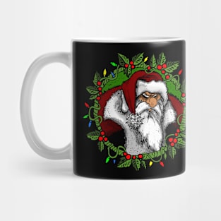 Grumpy Santa Mug